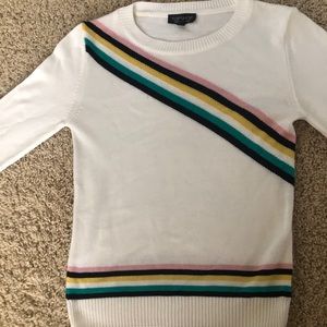 Striped sweater from topshop